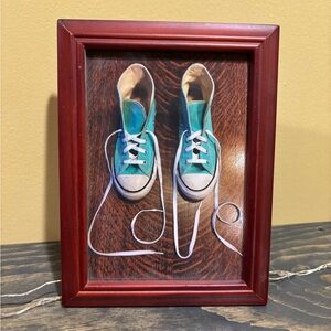 HANDMADE Unique Converse Sneaker Art